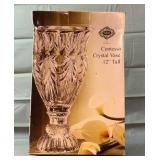 12" Contessa Crystal Vase unopened 12" Contessa Crystal Vase unopened