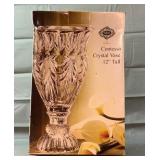 12" Contessa   Crystal Vase unopened