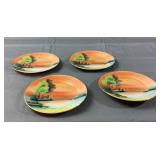 6" Set of 4 Noritake Plates