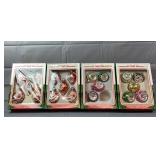 Set of 4 Christmas tree ornaments Set of 4 Christmas tree ornaments