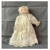 10" Antique Porcelain Musical Doll