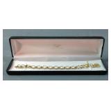 18 KT Gold over Sterling Silver Bracelet 18 KT Gold over Sterling Silver Bracelet