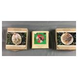 2 Keepsake Ornaments & 1 Hallmark Ornament