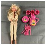 Vintage Barbie Doll & Tea Cup Set