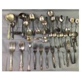 Assorted Lot of Vintage Silverware Assorted Lot of Vintage Silverware