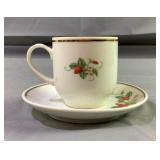 1978 Avon Strawberry Porcelain Demi-Cup 1978 Avon Strawberry Porcelain Demi-Cup
