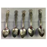 Antique Eastern States collector Spoons Antique Eastern States collector Spoons