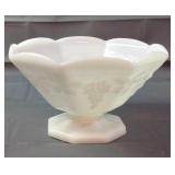 9" Milkglass Fruit Bowl