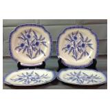 9" Spode Blue Room collection set of 4 Plates 9" Spode Blue Room collection set of 4 Plates