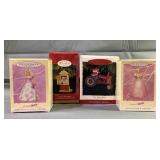 4 Hallmark Keepsake Ornaments