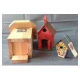 Assorted lot of unused Bird Houses