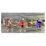 Assorted lot of Character Glasses