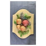 18X13" Chalk Wall Hanging Fruit Piece