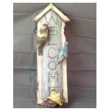 23" Bird & House Welcome Sign