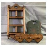 3 Wooden Wall Hanging Decor 3 Wooden Wall Hanging Decor