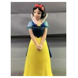 8" Plastic Disney Snow White Coin Bank 8" Plastic Disney Snow White Coin Bank