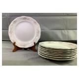 8 10" Johann Haviland Bavarian Plates