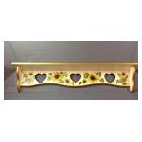 44" Hand Painted Shelf 44" Hand Painted Shelf