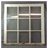 30x31" vintage window pane