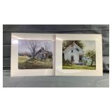 2 17 X 16" Fred Swan Serene Print Picture 2 17 X 16" Fred Swan Serene Print Picture