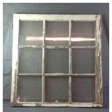 30X31" Vintage Window Pane