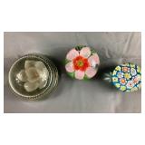 3 Vintage Paper Weights 3 Vintage Paper Weights