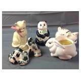 Ceramic Animal Lot Ceramic Animal Lot