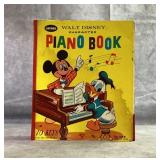 Walt Disney piano book, pages missing from book,