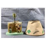 Vintage The Dolly Toy Co. Bambi Lamp w Shade Vintage The Dolly Toy Co. Bambi Lamp w Shade