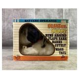 Playful puppy, battery operated Playful puppy, battery operated