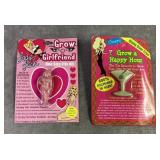 Novelty items. Grow a girlfriend