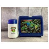 1989 Mirage TMNT lunchbox w thermos