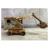 Vintage metal steam shovel