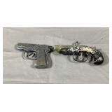 2 Vintage Miniature Guns 2 Vintage Miniature Guns