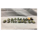 Lot of 19 Military Matchbox Vehicles Lot of 19 Military Matchbox Vehicles