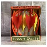 Vintage Lawn dart set unused