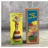 (2) novelty items weepy the wee wee