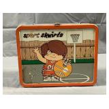 1972 Metal Sport Skwirts Metal Lunch Box