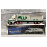 Vintage Hess Battery Op. Truck Coin Bank