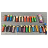 Lot of 27 Holiday & Character Pez Dispensers