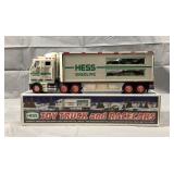 Vintage Hess Toy Truck & Racecars