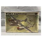 1970 Revell Lockheed P-38 J Lightning Plane