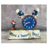 Vintage Smurf Alarm clock Vintage Smurf Alarm clock