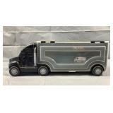 22" Black Plastic Tractor Trailer w 3 Cars 22" Black Plastic Tractor Trailer w 3 Cars