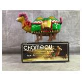 Vintage Battery Op. Tin toy camel. Vintage Battery Op. Tin toy camel.