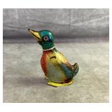 Vintage 5" Tin toy wind up duck