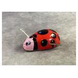 4" Vintage Tin Toy wind up lady bug 4" Vintage Tin Toy wind up lady bug
