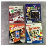 (4) Novelty keychains, mini games. (4) Novelty keychains, mini games.