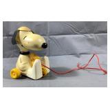 Vintage Hasbro snoopy pull along toy