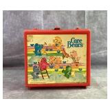 Carebears plastic lunchbox Carebears plastic lunchbox
